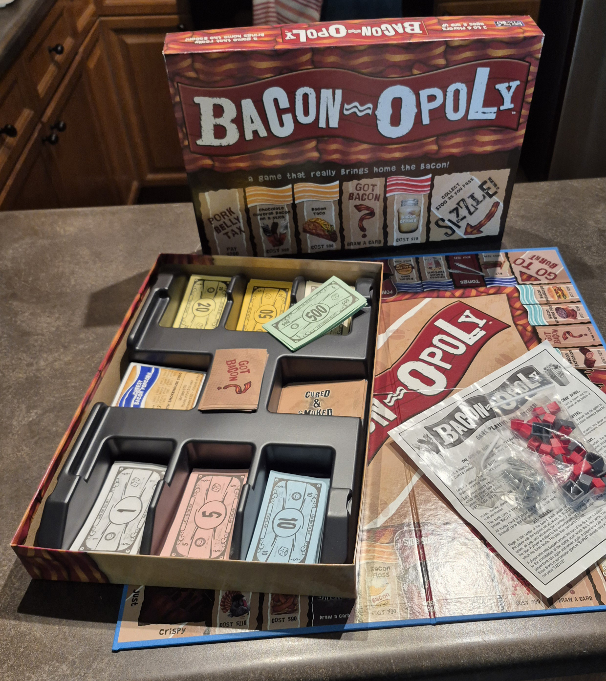 Bacon-opoly Board Game - photo 4