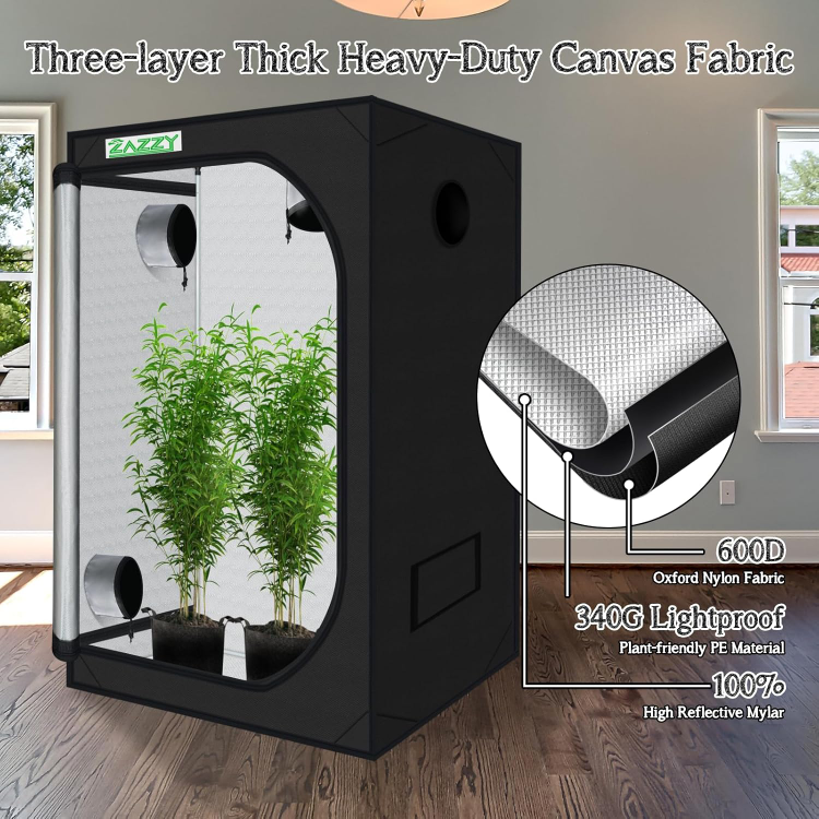 ZAZZY Grow Tent - Indoor Hydroponic Growing System - photo 5