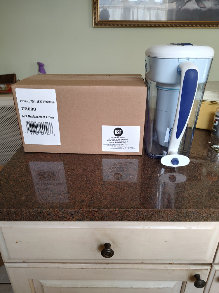ZeroWater Z800 Water Filter Pitcher with TDS Meter