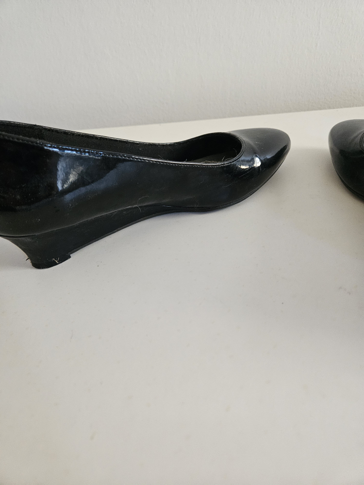 Women's Black Wedge Heels - photo 4