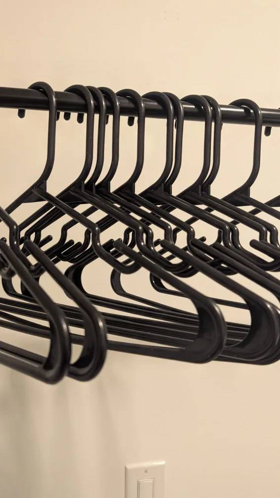 Black Rolling Garment Rack image indicator(5)