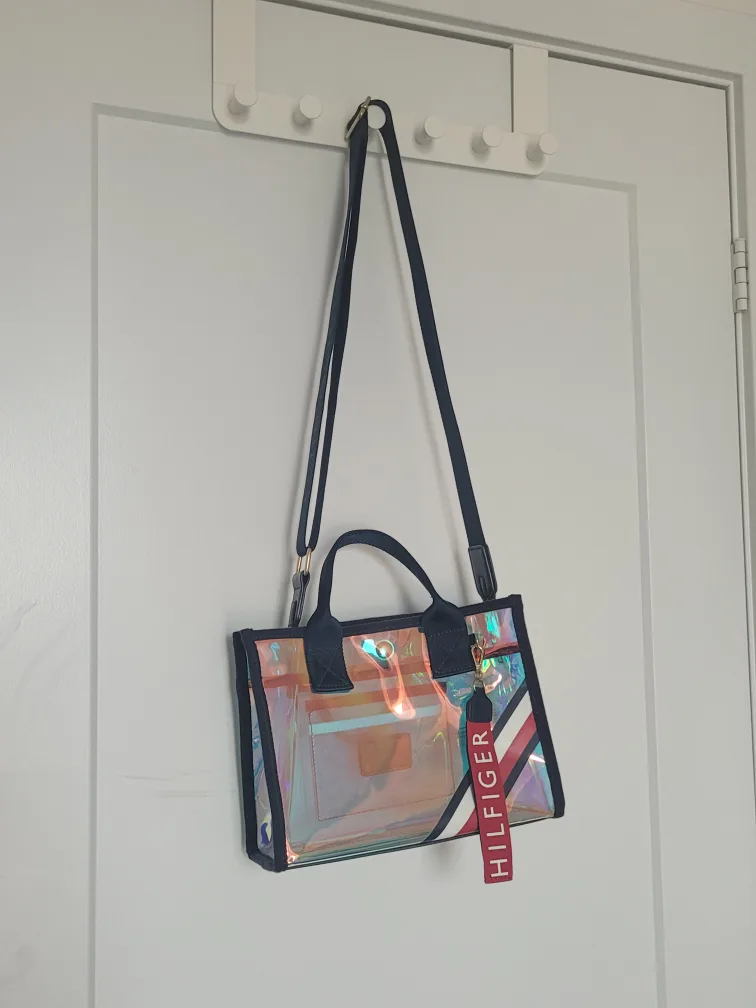 Tommy Hilfiger iridescent tote bag image indicator(2)