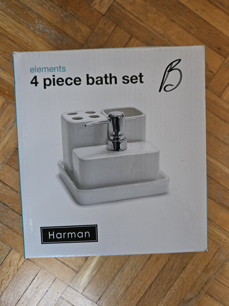 4 piece bath set