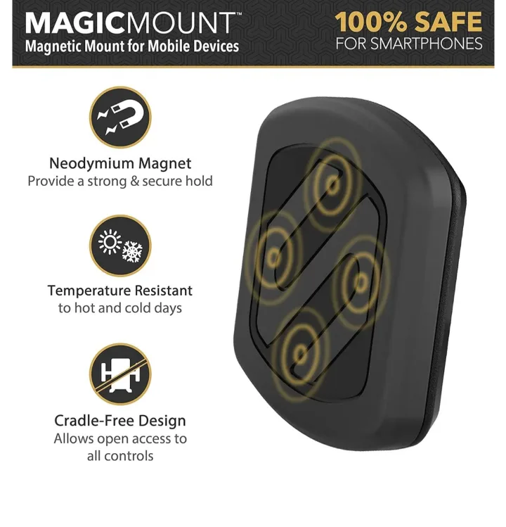 SCOSCHE MagicMount Flex Car Charger with Wireless Charging image indicator(6)