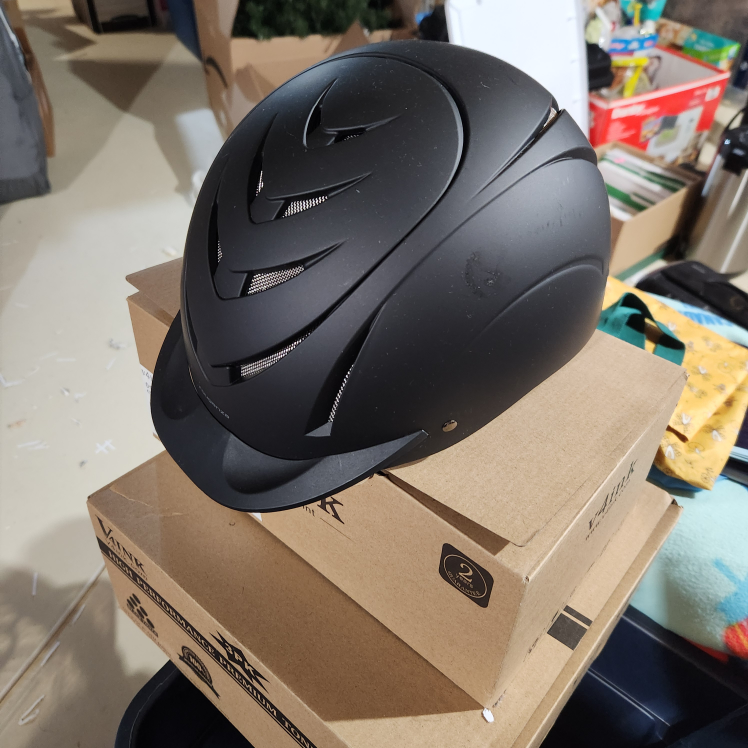 Fouganza Riding Helmet - Black - photo 3