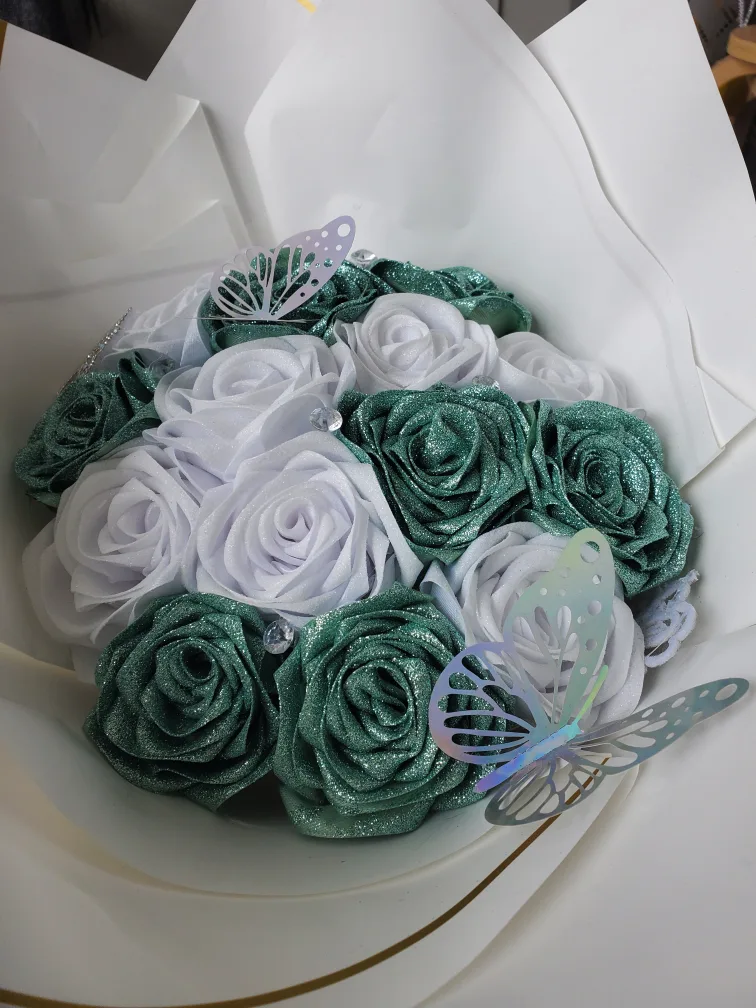 Gorgeous Handmade Soap Flower Bouquet image indicator(3)