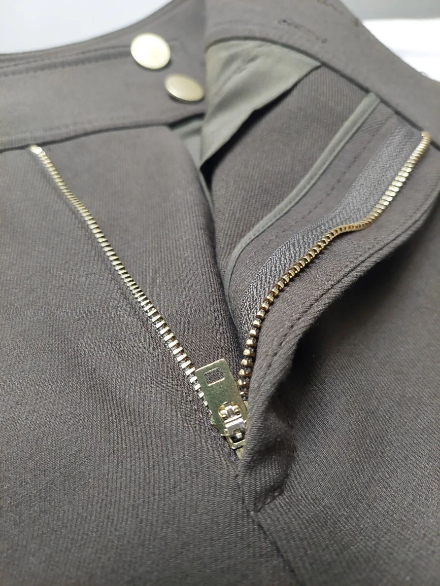 Club Monaco Women's Olive Green Pants Size 6 image indicator(5)