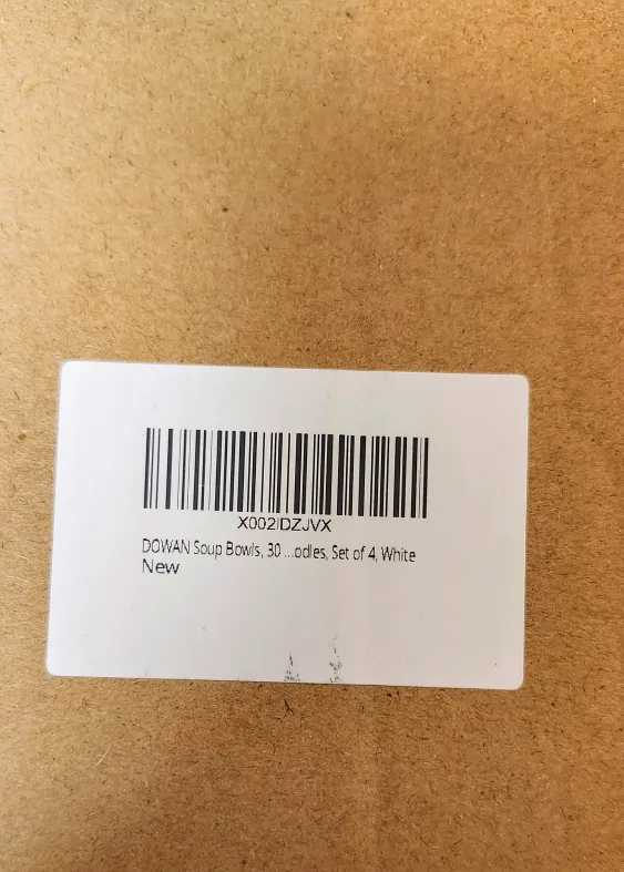 Dowan White Soup Bowls - Set of 4 - 30oz image indicator(5)