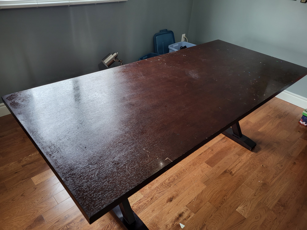 Dining Table and Six Chairs Set