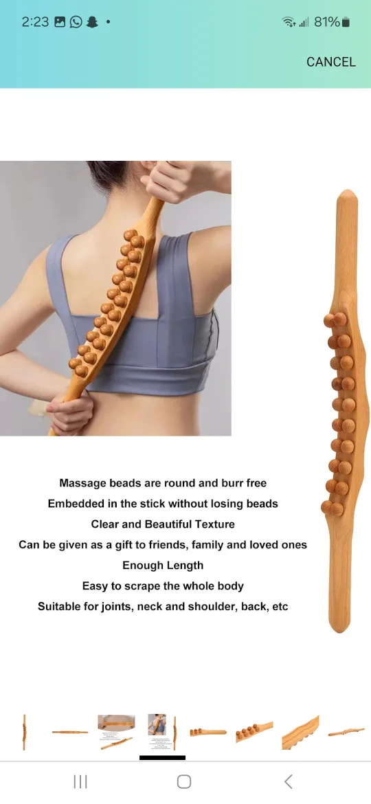 Wooden Body Massager image indicator(4)