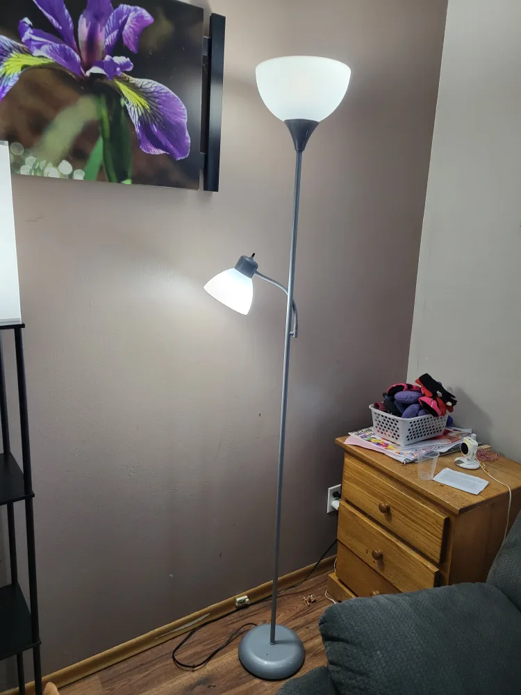 Pair of Two-Light Floor Lamps image indicator(2)