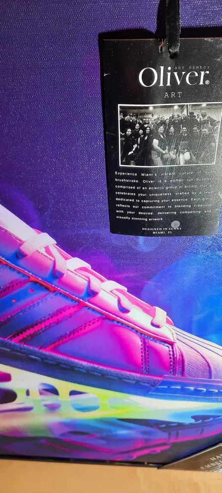 Oliver Art Adidas Superstar Canvas Artwork image indicator(5)