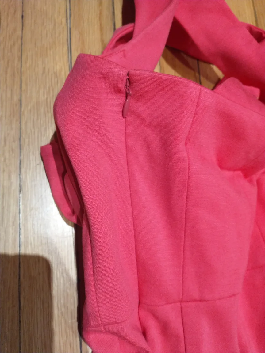 Hot pink Banana Republic dress image indicator(5)