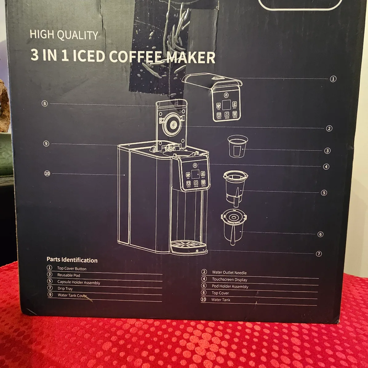 3-in-1 Coffee Maker Makes Hot or Iced Coffee image indicator(3)