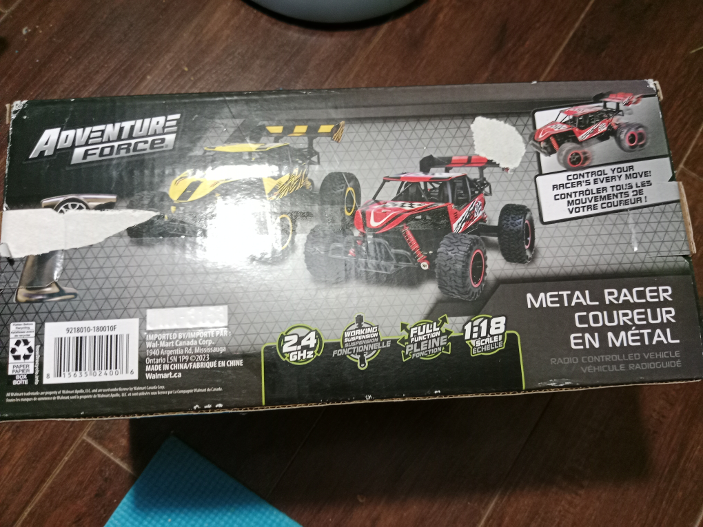 Adventure Force Metal Racer Radio Controlled Vehicle - photo 4