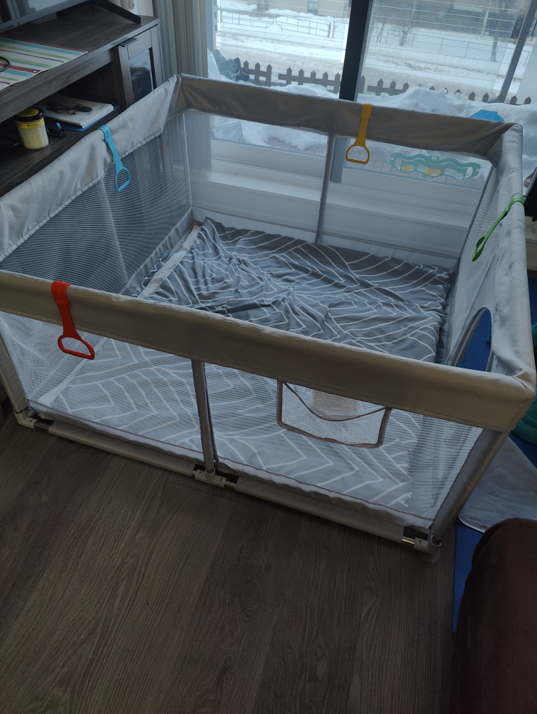 Baby Playpen with Carry Handles
