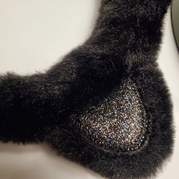 Black Cat Ear Fleece Earmuffs image indicator(5)