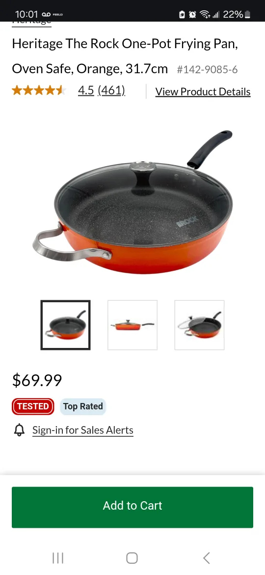 Cooking ware set: Blue, Orange and Grey frying pans image indicator(7)