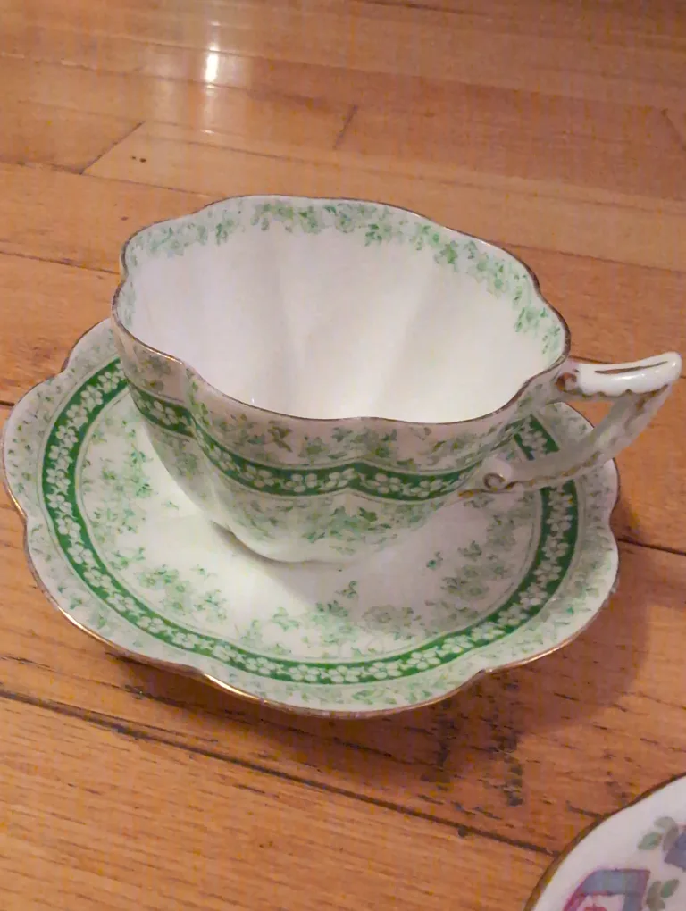 Vintage Teacups and Saucers image indicator(8)