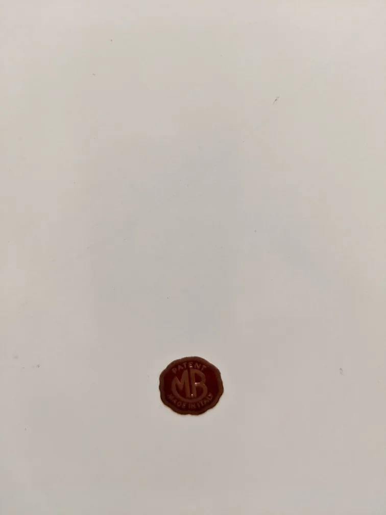 🏈 Silver mirrored serving tray, Italy MB Patent image indicator(3)