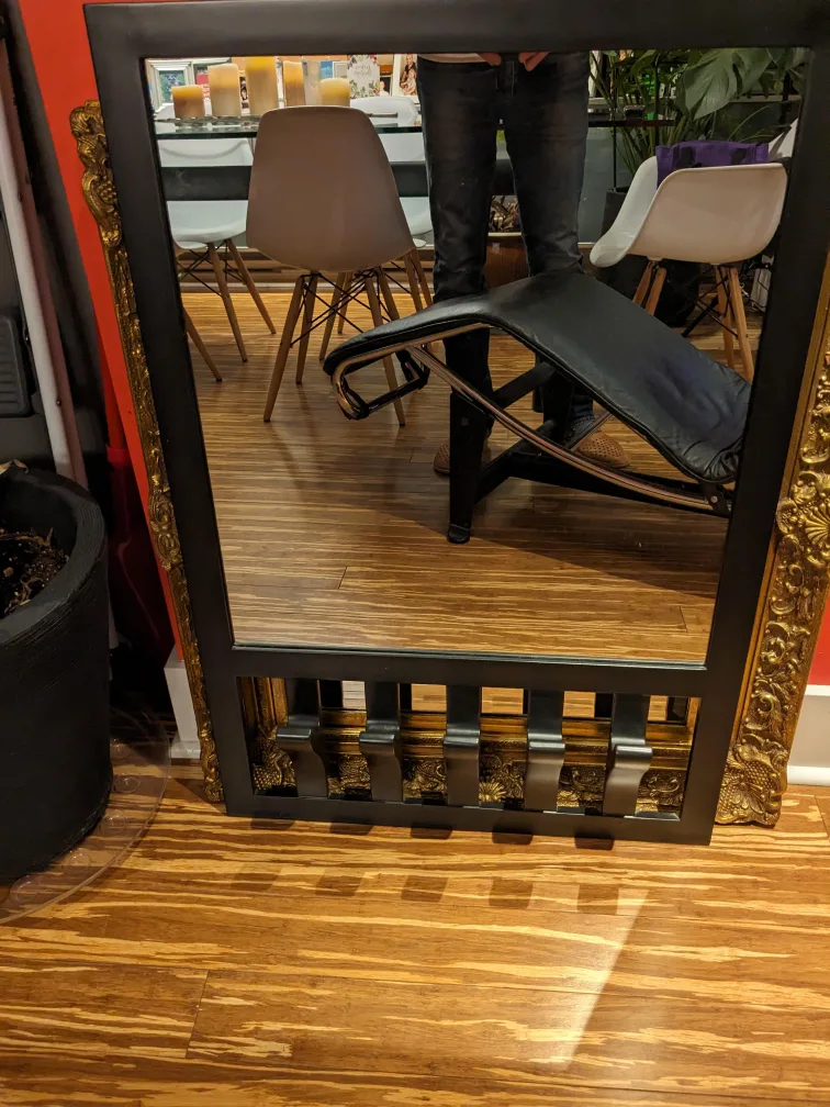 modern mirror with coat rack image indicator(4)