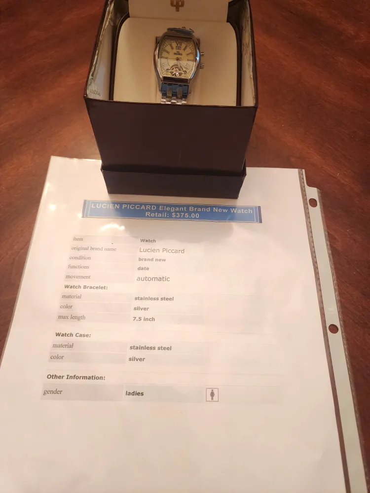 Lucien Piccard Swiss Watch image indicator(3)