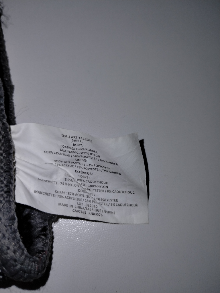 Holmes Winter Workwear Gloves - Size Large - photo 3