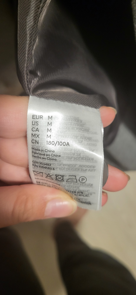 H&M Grey Longline Overcoat - Size M worn twice - photo 4