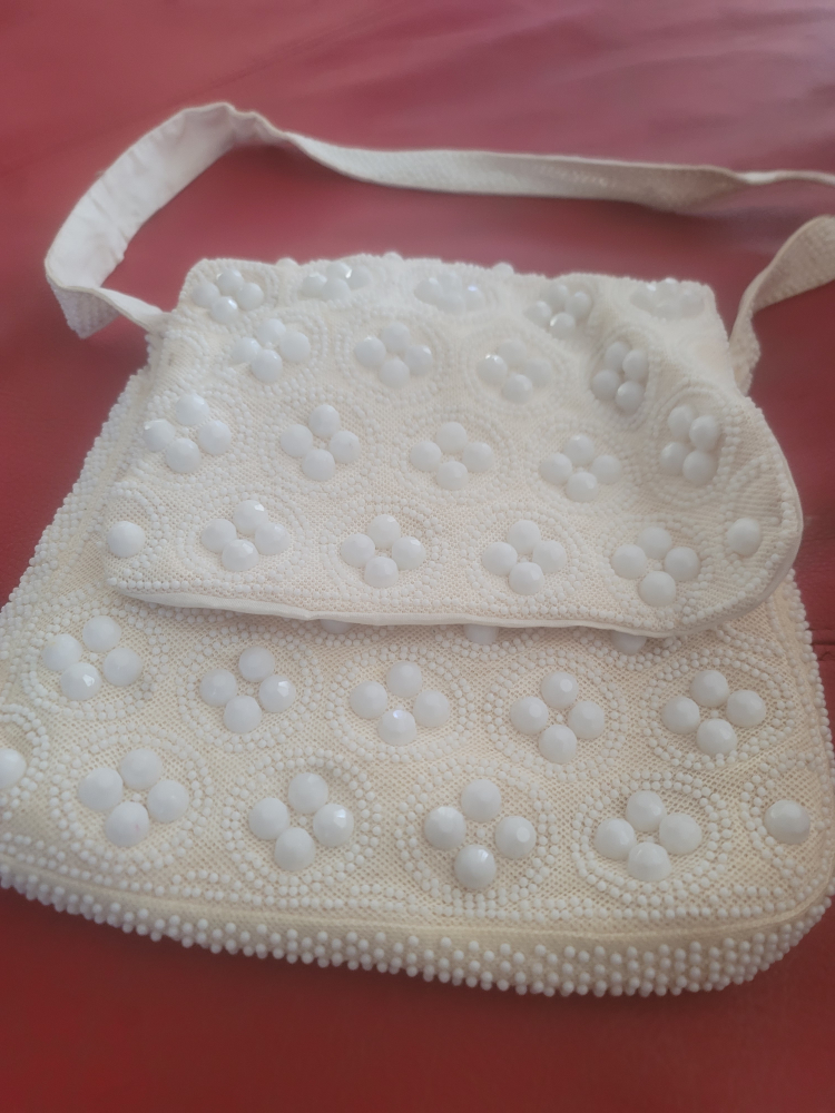 Vintage Beaded Shoulder Bag