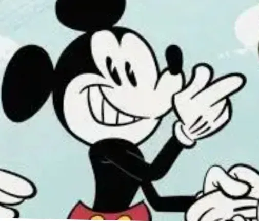 Disney Mickey Mouse Ring GENUINE STERLING SILVER 6 image indicator(8)