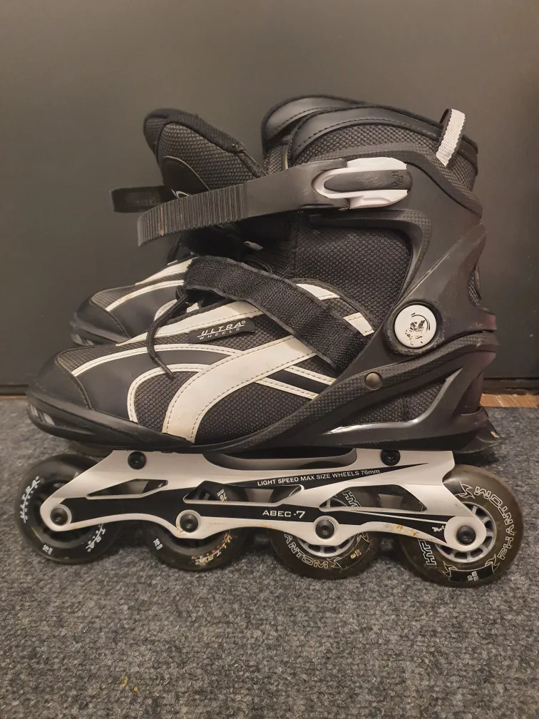 Used Ultra Wheels Inline Skates - Size Adjustable image indicator(2)