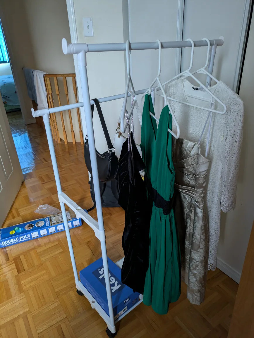 double rolling clothing rack image indicator(3)