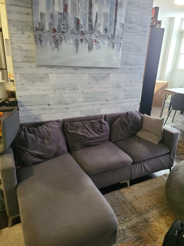 Dark Grey Sectional Sofa image indicator(2)