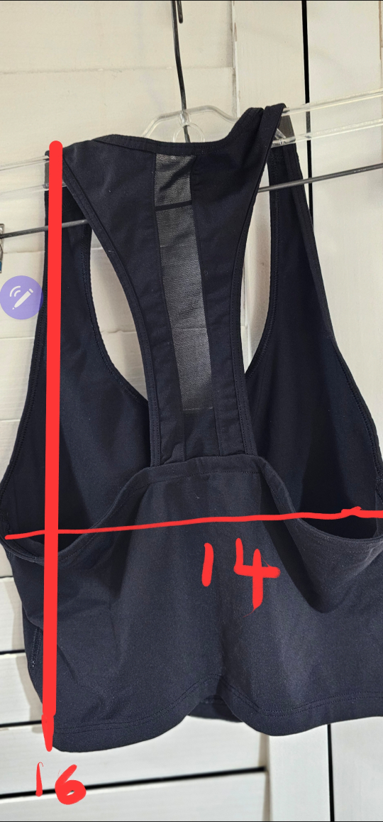 GapFit Black Racerback Sports Bra - XS/TP - photo 4