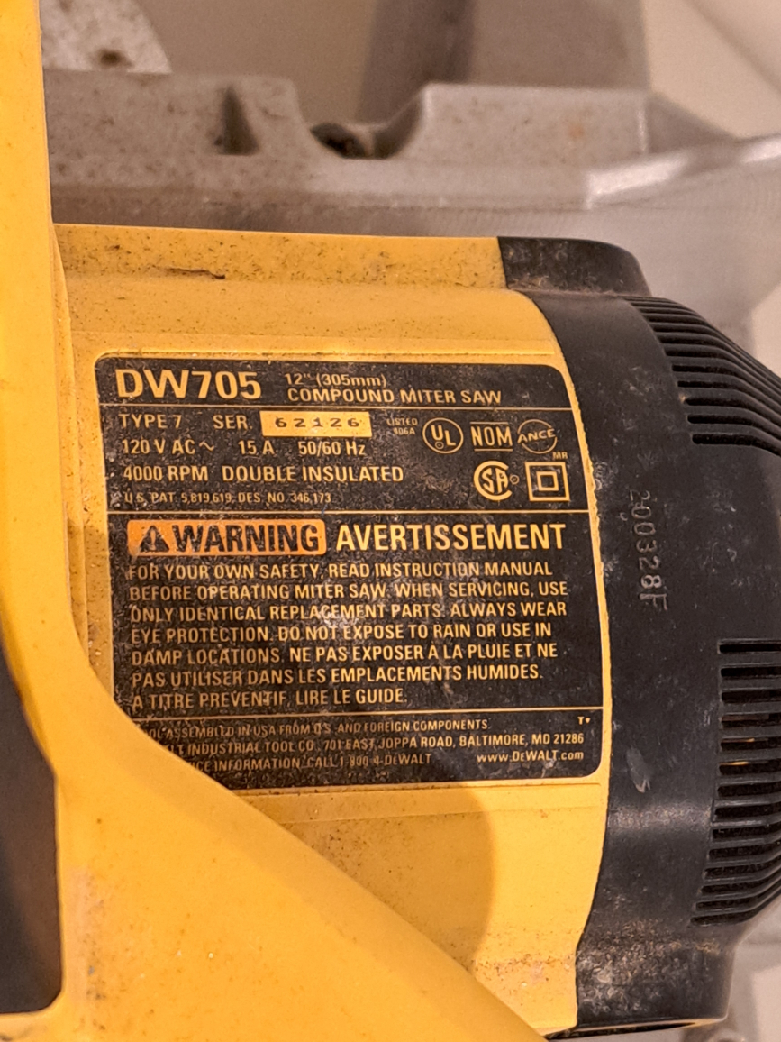 Dewalt 12" compound miter saw - photo 5