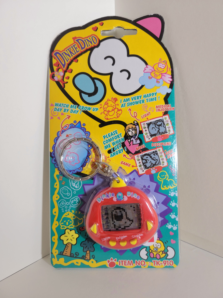 Red Dinkie Dino Tamagotchi