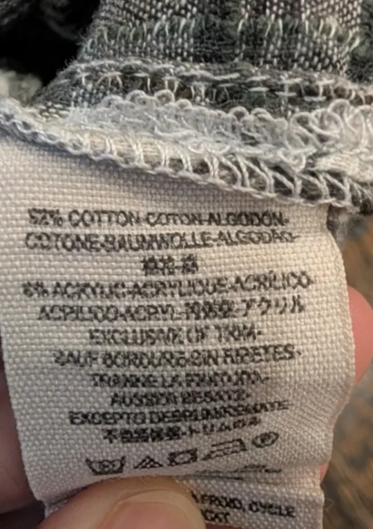 Free People Black, Grey and White Plaid Shirt Dress image indicator(4)