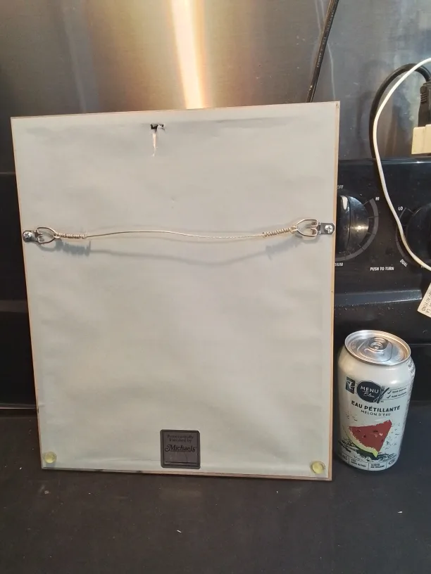 Framed Toronto Skyline Watercolor Painting Signed image indicator(6)