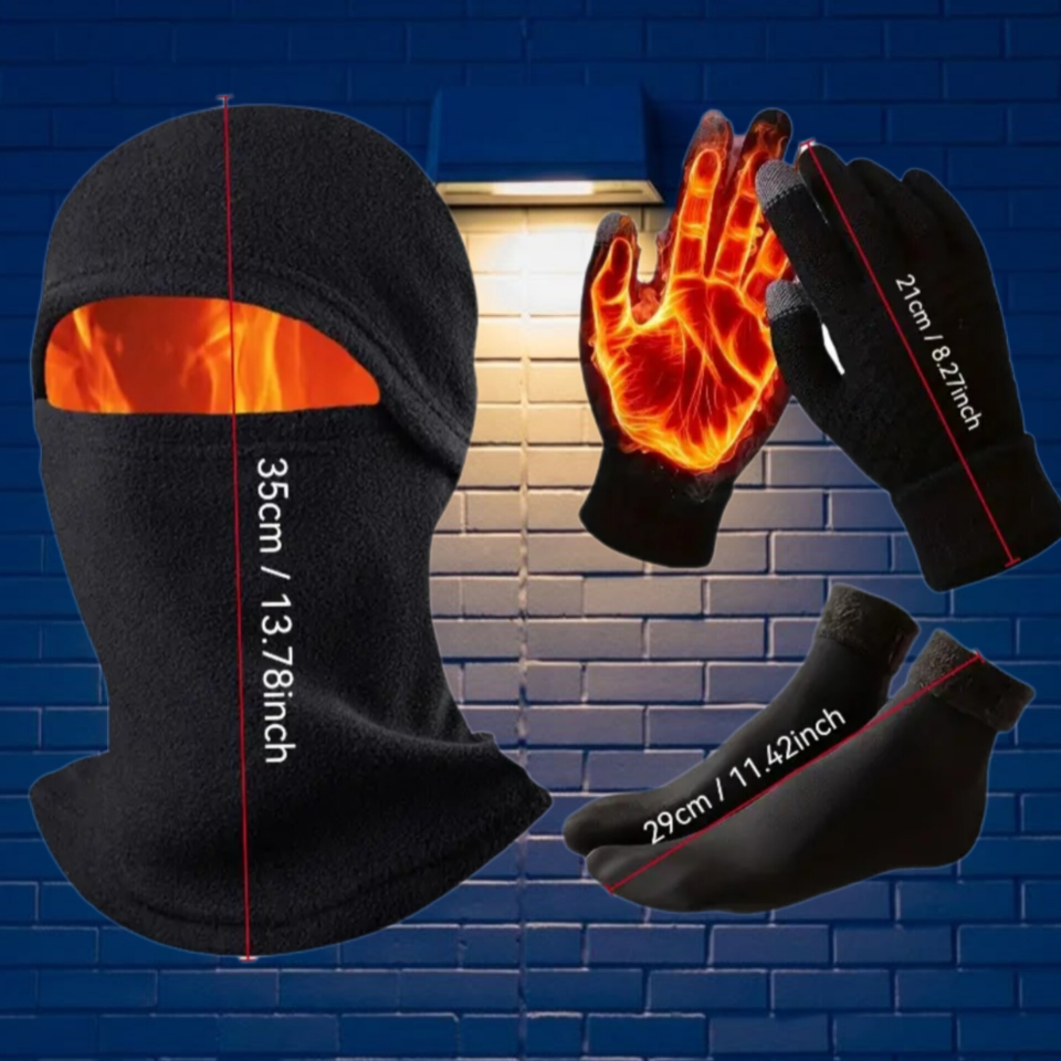 Gloves & Socks Set3pcs Set
