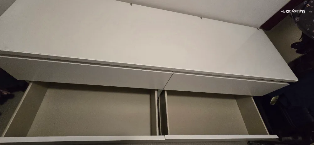 IKEA MALM 6-Drawer Dresser - White image indicator(6)