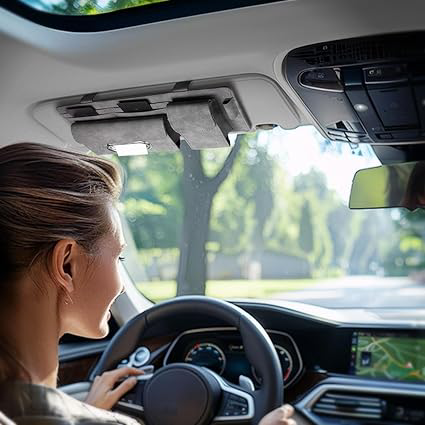 3-in-1 Car Visor Organizer(Grey) - photo 4