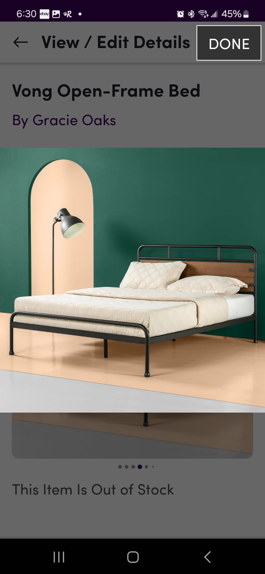 Queen Size Bed Frame - photo 3