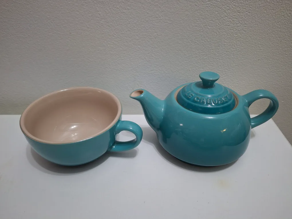 Le Creuset Tea for One Set - Teal image indicator(4)