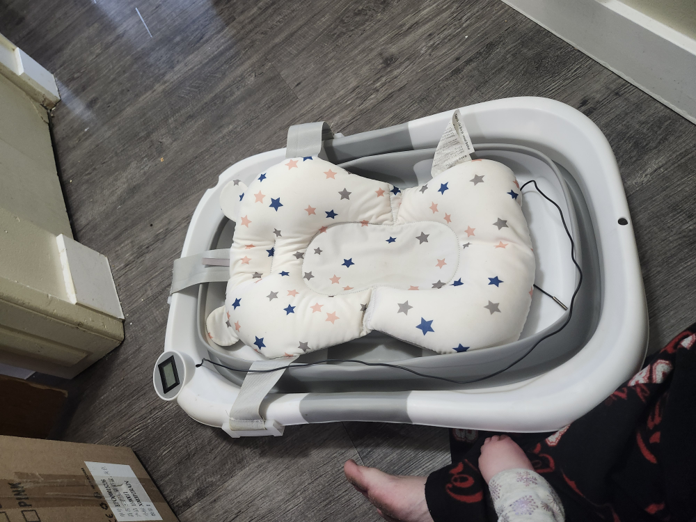 Foldable Baby Bathtub with Newborn Support - photo 3