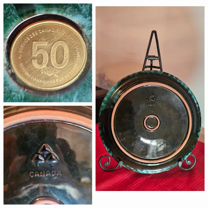 Blue Mountain Sunoco 50th Anniversary Commemorative Plate image indicator(2)