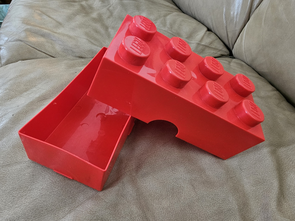 LEGO Storage Brick Lunch Box and Snack Boxes
