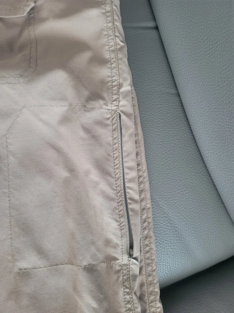 Waterproof/Windproof Eddie Bauer Beige Travel Pants image indicator(4)
