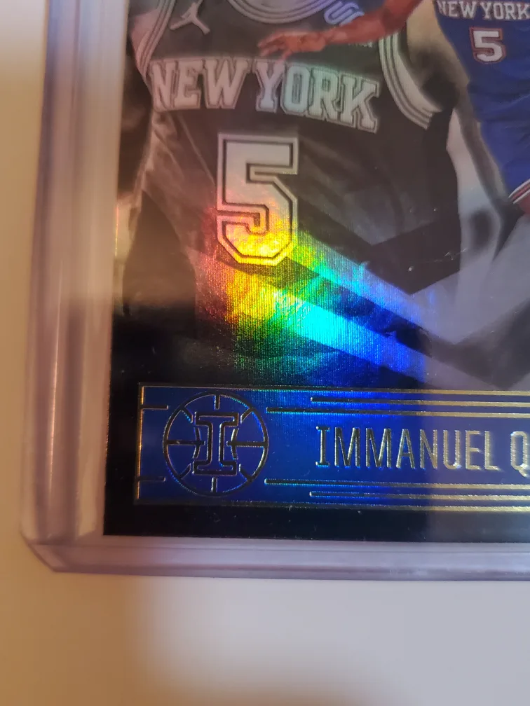 Immanuel Quickley Rookie Card image indicator(5)