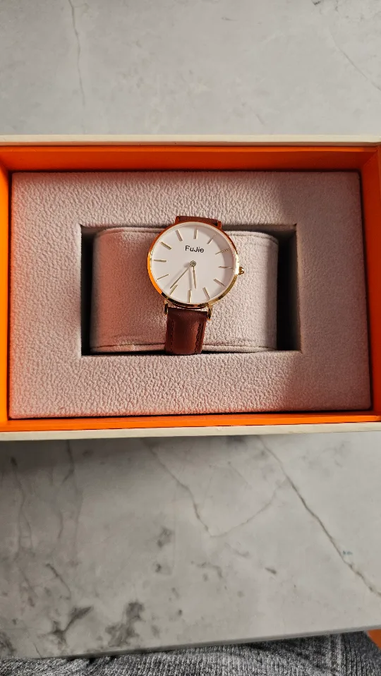 Fujie Outdoor Watch - Brown Leather Strap image indicator(2)