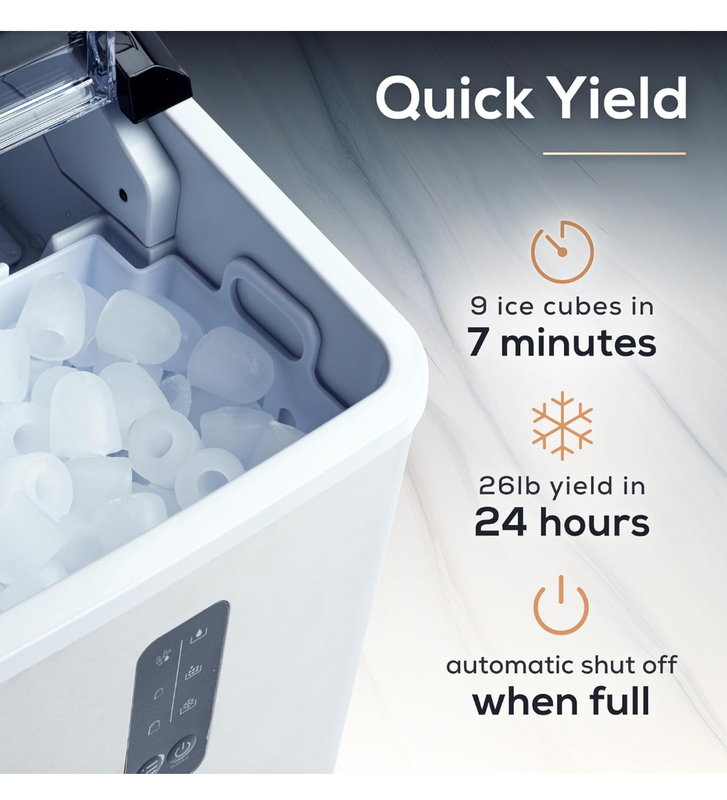IGLOO Automatic Countertop Ice Maker - Stainless Steel - photo 3